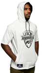 Short Sleeve Pullover Hoodie - UAE Warriors