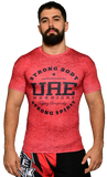 Rash guard short sleeve TEE - UAE Warriors