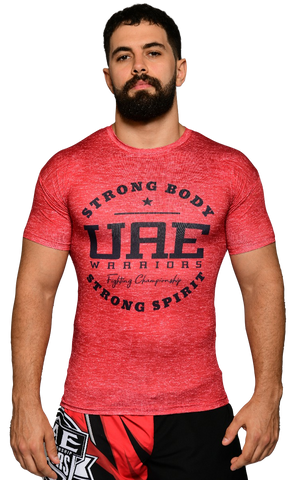 Rash guard short sleeve TEE - UAE Warriors