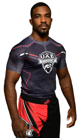 Short Sleeve Rashguard - UAE Warriors