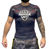 Short Sleeve Rashguard - UAE Warriors