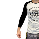 Baseball Style 3/4 Sleeve Tee - UAE Warriors